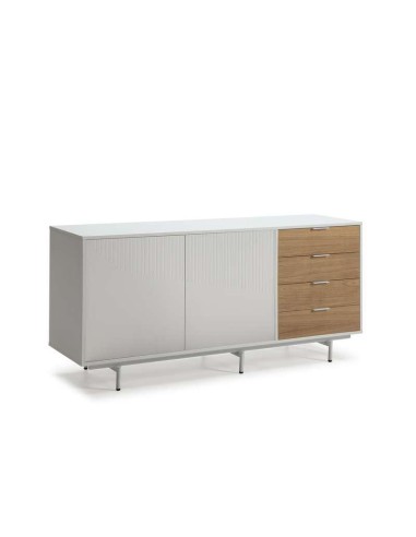 15225-buffet bas. padme 2p4t blanc