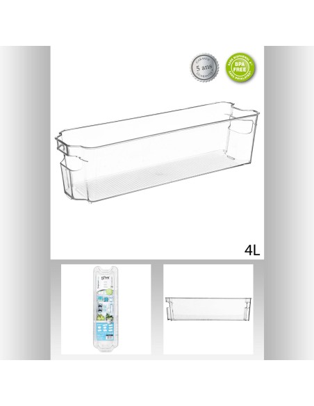 135153 - bac rangt frigo pet 4l sf L. 10,7 x P. 37 x H. 9,5 cm