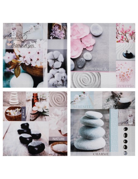 toile imp zen romanc 28x28x1.5