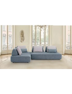 sf-379 - canapé otelo bis milan 310 wky blue / big cushions 108 grey wh