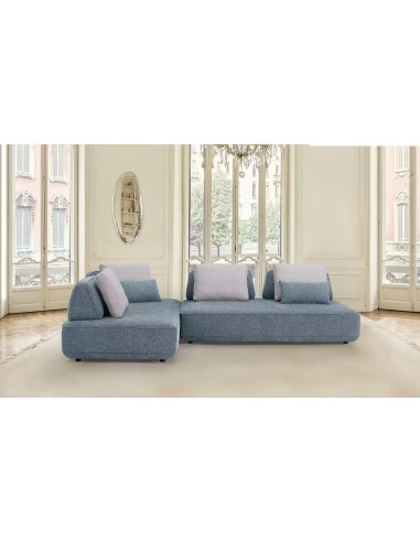 sf-379 - canapé otelo bis milan 310 wky blue / big cushions 108 grey wh