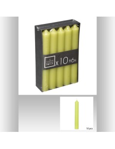 bougie btn vert 45g h16 x10