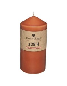 103240f-bougie rnd ambre 6.8x14