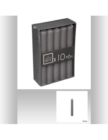 bougie btn bleu/gr 45g h16 x10