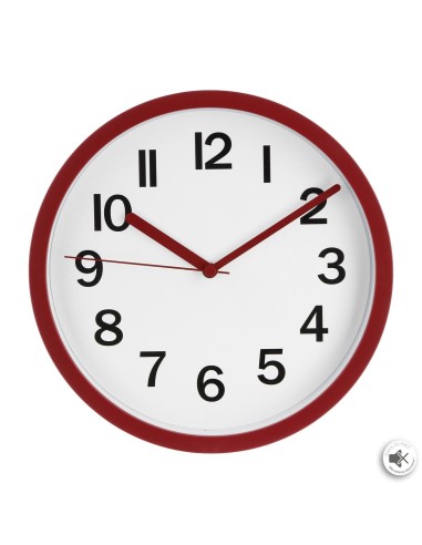 137438e - horloge plast loly rouge d22