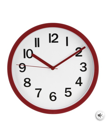 137438e - horloge plast loly rouge d22