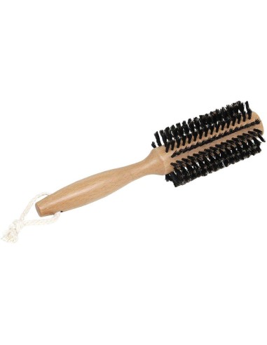 75552104 - brosse a cheveux ronde - bois
