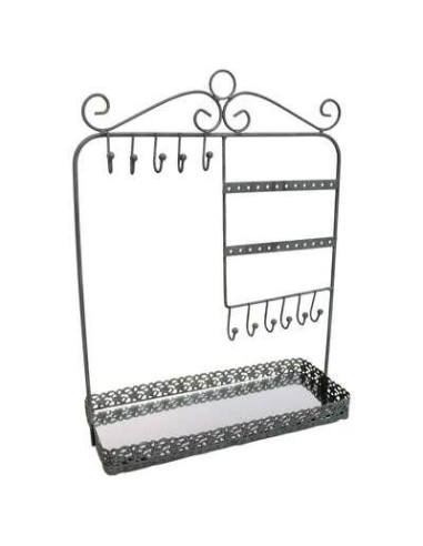125737-porte bijoux metal miroir