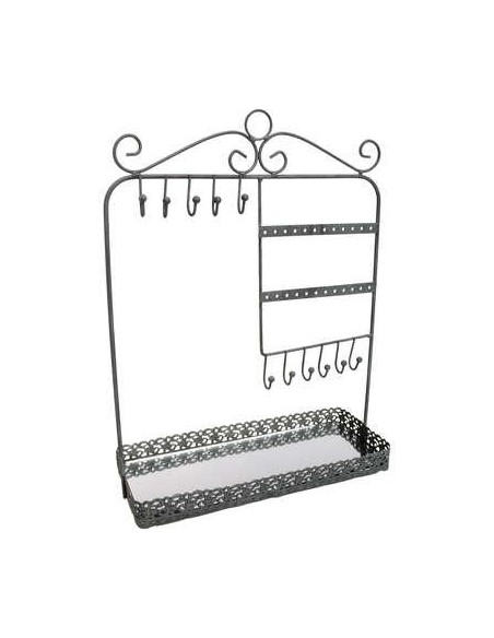 125737-porte bijoux metal miroir