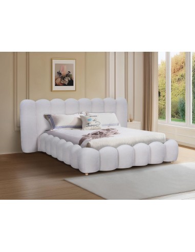 bd2604-q - lit iris queen 140*190cm blanc at5139-9