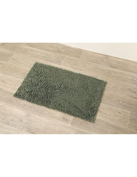7742143 - tapis microfibre petite chenille 50x80 cm - kaki