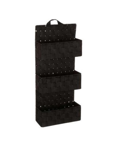 etagere 3 niv susp noir lise