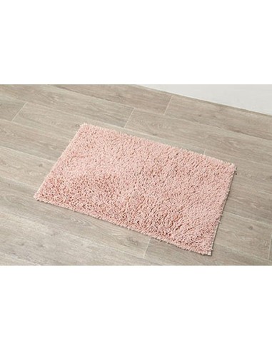 7742157 - tapis microfibre petite chenille 50x80 cm - rose poudre