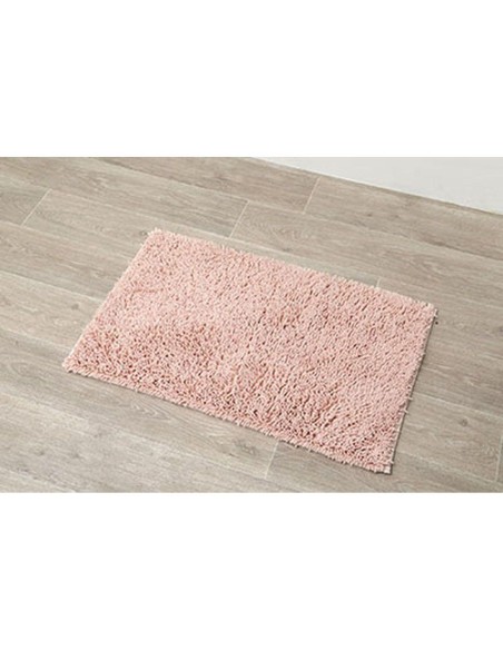 7742157 - tapis microfibre petite chenille 50x80 cm - rose poudre