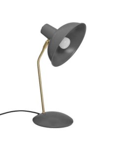 168238b-lampe arc metal et ciment "celia