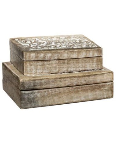 168418 - boite deco rect bois ritual 1/2