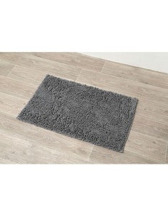 7742180 - tapis microfibre petite chenille 50x80 cm - gris