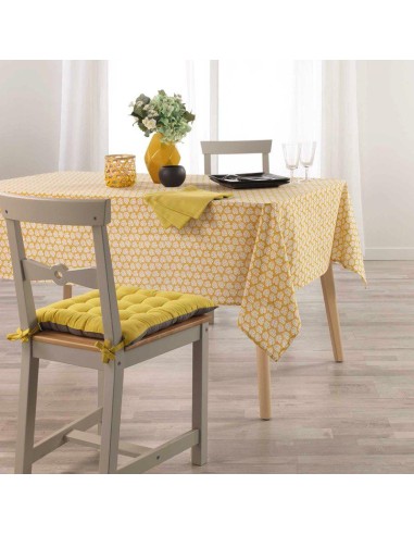 nappe rectangle 140 x 240 cm coton imprime mila
