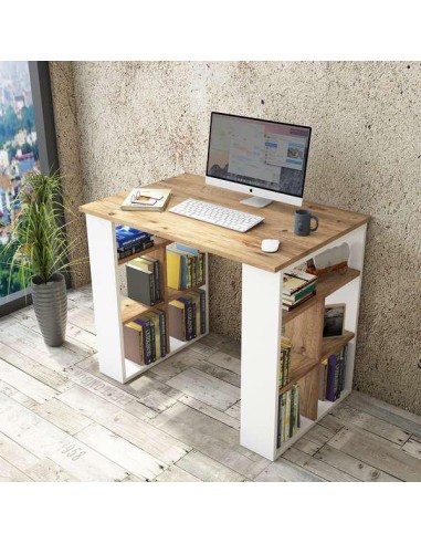 16184-bureau nick  pin atlantique/blanc