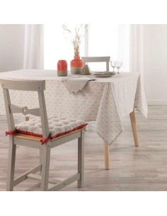 nappe rectangle 140 x 240 cm coton imprime giana