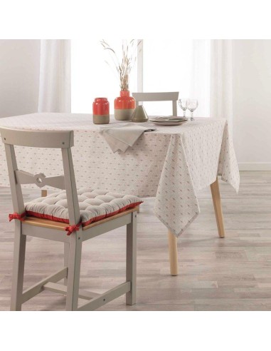 nappe rectangle 140 x 240 cm coton imprime giana