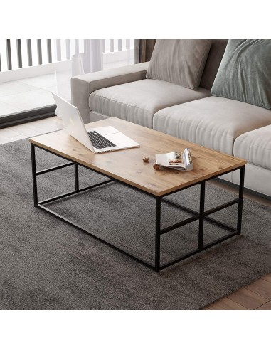 16189-table salon. dusan vg11-a pin atlantique/noir meta