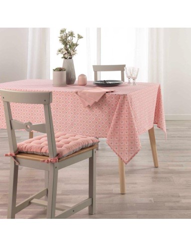 nappe rectangle 140 x 240 cm coton imprime fina