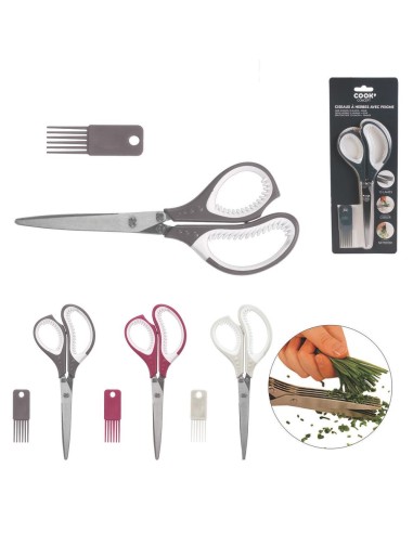 kd30331 - ciseaux 5 lames avec peigne m12