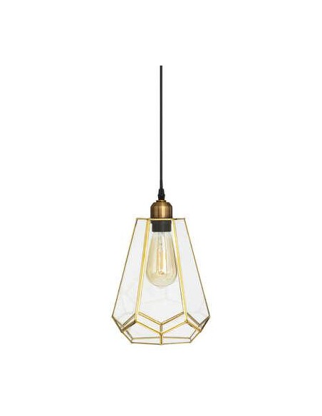 173263-suspension verre dore d.18