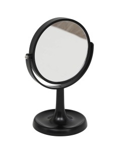 8521103 - miroir base vide poche abs 1 face normal/1 face grossissante x3 - noir