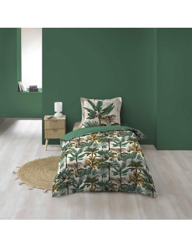 parure 2 p. 140 x 200 cm imprime 57 fils allover balinesia