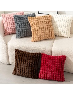 yi017 - coussin winter 45x45cm - white