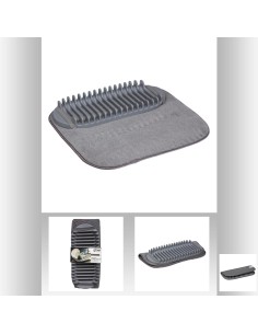167781 - tapis vaiss+rack 42x43.5 L. 43,5 x P. 42 x H. 4,5 cm