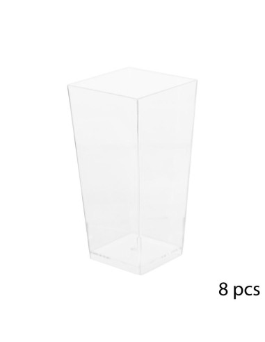 102068a - ver x8 carre ps 8,5cl cocktail