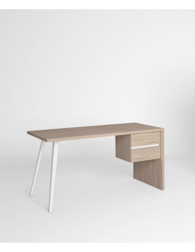 bureau rio2 2tir blanc/bocamine - 163,3x68,6x75cm