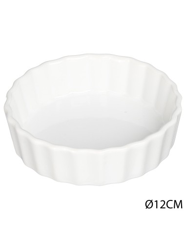 135127 - terrine foie gras ceram blanc L. 17,2 x P. 11,9 x H. 10 cm