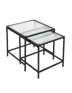 tables gigognes rosa verre texture x2