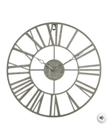 162261b - horloge met vintage gris d36,5