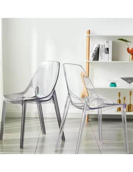 ow-110 - chaise claire tea transparente