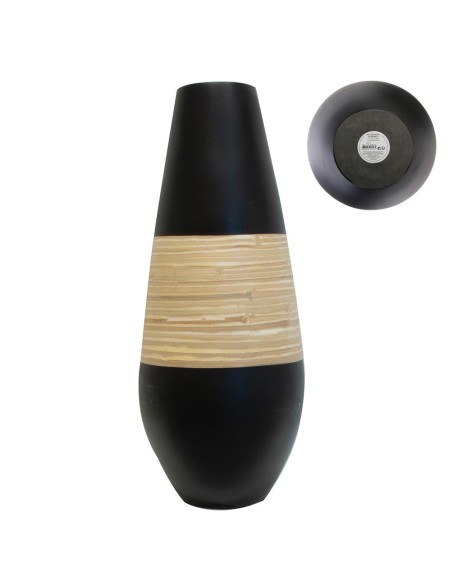 jarre en bambou noir 60cm m2
