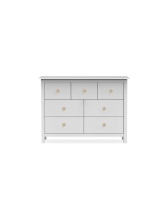 commode max 4+3t blanc 110x40x80cm
