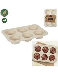 moule cuisson canne a sucre muffin x4 m18