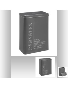 169145-boite cereale silver br5 L. 17,6 x P. 9,6 x H. 24,6 cm
