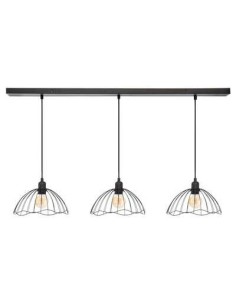 173270-suspension x3 metal filaire "galt" noir d.24,5