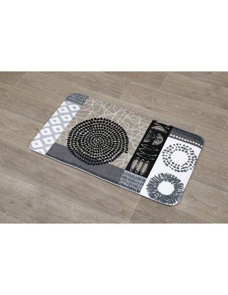 tapis microfibre imprime 45x75 cm - masai