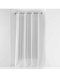 panneau a oeillets 135 x 240 cm voile sable fantaisie ombeline