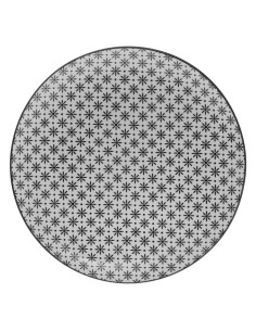 154253b - ass plate bohemia fleur 26cm