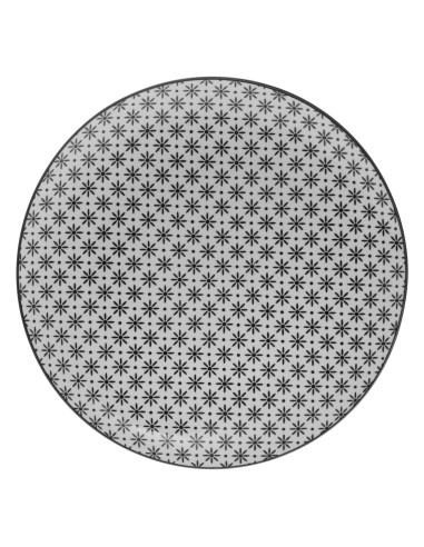 154253b - ass plate bohemia fleur 26cm