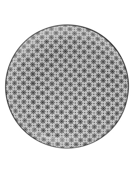 154253b - ass plate bohemia fleur 26cm