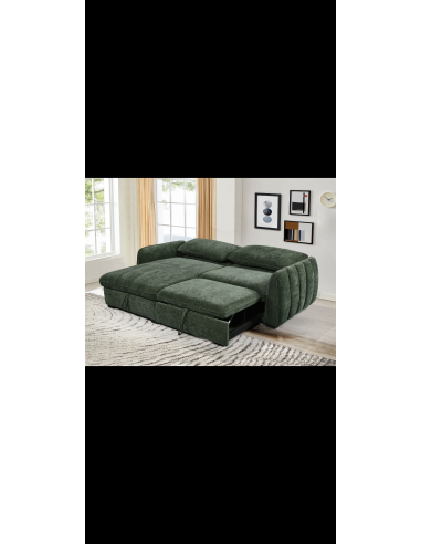 kf7758 - canapé angle eleonor droit ote city 355 turtle vert